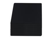 BQLZR 100 x Cuttable Black PVC PC Fan Dust Filter Dustproof Case Computer Mesh 140mm