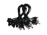 BQLZR Connector Cable Connect USB 5V Output PC Fan USB to 3 Pin Plug Style Set of 50