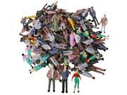 BQLZR 200xPainted Model People Figures Street Scenes O 1 50 Scale for Building Layout