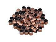 BQLZR 100pcs Oilite Bushing Copper 10mm x 12mm x10mm Bearing SF 1 Bearing Sleeves