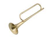 BQLZR Gold BrassTrumpet Cavalry Bugle Trumpet for Beginner Military Orchestra