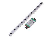 BQLZR 2Piece 200MM MGN9H Extension Guide Rail Sliding Rails Block and for Machine Arm