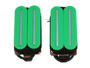 BQLZR 52mm Magnets Green Electric Guitar Big Dual Rail Humbucker Pickup