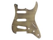 BQLZR Bronze SSS 3 Single Coil Electric Guitar Pickguard Aluminum Alloy