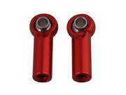 BQLZR 2 x Red Aluminum Alloy M3 Ball Joints for RC1 16 1 18 All Model Cars