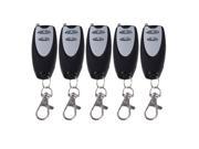 BQLZR 5x 433MHz 2CH Wireless Learning Code Plastic Remote Controllor with AB Keys