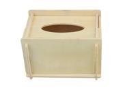 BQLZR Home Office Parlor Bamboo Napkin Holder Wooden Pumping Cartons 190MM