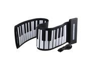 BQLZR Portable 49 Keys Piano Foldable Keyboard with USB Power Supply