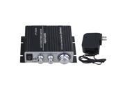 BQLZR DC12V 50W Output Digital Power Amplifier with Power Adapter Black