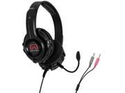 GamesterGear Cruiser PC200 B PC Stereo Gaming Headset with Detachable Mic Twin 3.5mm Plug OG AUD63097