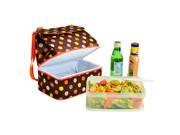 Lunch Cooler Container Julia Dot color by Picnic At Ascot