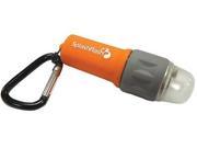 UST Ultimate Survival Technologies SplashFlash Flashlight LED 25 Lumens Carabiner Keychain Orange 20 17001 08
