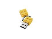 Euroge Tech® 32GB Blocks Shape USB Flash Drive Memory Stick Yellow