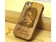 Euroge Tech 100% Natural Heavy Bamboo Case for iPhone 4 4S Jackson
