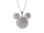 Euroge Tech 64 GB Crystal Mickey Mouse Necklace USB Flash Drive