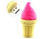 64GB Ice Cream Design USB Flash Drive Pink