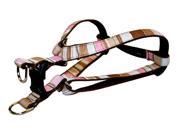 Sassy Dog Wear Adjustable Stripe Dog Harness Made in USA