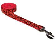 Sassy Dog Wear Adjustable Leopard Dog Leash Made in USA