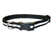 Sassy Dog Wear Adjustable Reflective Dog Collar Made in USA