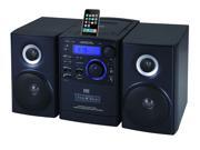Supersonic MP3 CD Player with iPod Docking USB SD AUX Inputs Cassette Recorder AM FM Radio