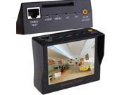3.5 inch TFT LCD Display Audio Video Security Test CCTV Camera ADSL Tester