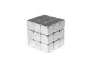 totalElement 27 Neodymium Magnets 1/8 Inch Cube N48 totalElement 27 Neodymium Magnets 1/8 Inch Cube N48