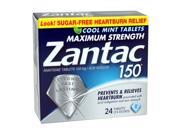 Zantac 150 Tablets Cool Mint 24 ct