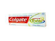 Colgate Total Anticavity Fluoride and Antigingivitis Toothpaste Clean Mint 4.2 oz