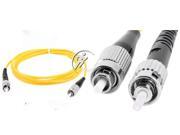 5m Optical fiber patch cable ST to FC male plug single mode simplex connector Ethernet Cord Line