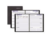 DayMinder Recycled Executive Weekly Monthly Planner Black 6 7 8 x 8 3 4 2014