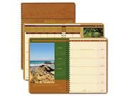 House of Doolittle Landscapes Weekly Monthly Planner 8 1 2 x 11 Brown 2014