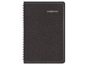 DayMinder Recycled Weekly Appointment Book Black 4 7 8 x 8 2014