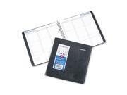 DayMinder Recycled Weekly Appointment Book Black 8 x 8 1 2 2014