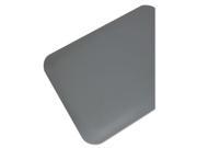 Pro Top Anti Fatigue Mat PVC Foam Solid PVC 36 x 60 Gray