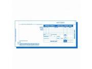 Credit Card Sales Slip 7 7 8 x 3 1 4 Three Part Carbonless 100 Forms