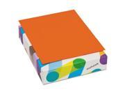 Mohawk 472608 BriteHue Multipurpose Colored Paper 20lb 8 1 2 x 11 Orange 500 Sheets Ream 1 Pack