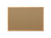 Cork Board 2 x1 1 2 Oak Frame