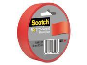 Scotch Expressions Masking Tape .94 x 20 yds Primary Red