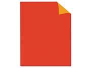Royal Brites Two Cool Poster Board 22 x 28 Fluorescent Red Fluorescent Orange. 25 PK