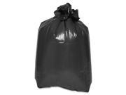 Special Buy Flat Bottom Trash Bags 58 x 38 1.50 mil 38 µm Thickness Low Density 100 Carton Black