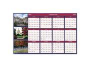 House of Doolittle US Monuments Reversible Erasable Yearly Wall Calendar 24 x 37 2015