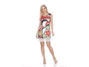 White Mark Women s White Black Quinn Dress