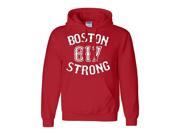 Boston Strong 617 Adult Hoodie Sweatshirt