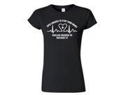 Junior Cute Enough to Stop Your Heart Skilled Enough to Restart It T Shirt Tee
