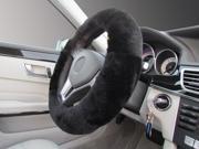 Steering Wheel Cover made from Luxurious Australian Merino Sheepskin Onyx