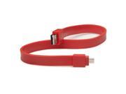 Tylt MICDATA12RDT Charge Sync Cable Micro USB 1ft Red