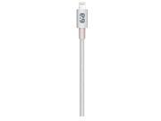 Puregear 61038PG Metallic Charge Sync Cable Lightning 4ft Silver