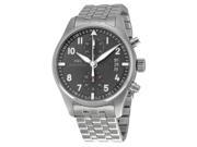 IWC Spitfire Ardoise Chronograph Dial Stainless Steel Mens Watch IW387804