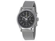 Breitling TransOcean 38 Chronograph Black Dial Stainless Steel Watch A4131012 BC06SS