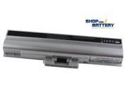 SONY VAIO VGN-AW220J/H laptop battery. Shopforbattery 6 cells 4400mAh premium compatible battery pack for SONY VAIO VGN-AW220J/H laptop. (Silver) SONY VAIO VGN-AW220J/H laptop battery. Shopforbattery 6 cells 4400mAh premium compatible battery pack for SONY VAIO VGN-AW220J/H laptop. (Silver)